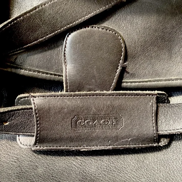 Vintage Black coach leather Beekman briefcase Briefcases